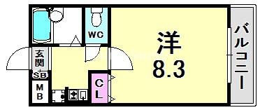 プレジオ春日野の間取り