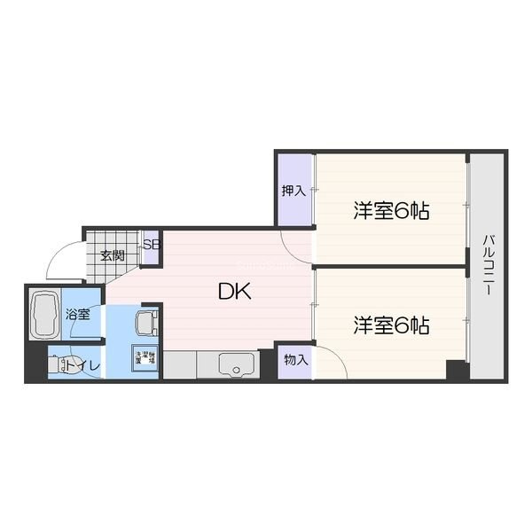 メゾンドール日本橋の間取り
