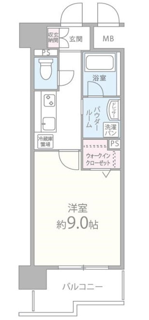 グランドゥール敷津の間取り