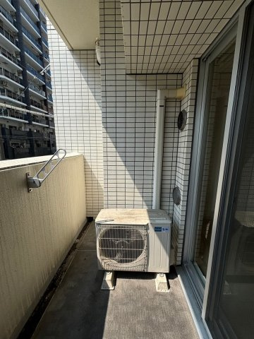 アドバンス大阪城グラシアのバルコニー