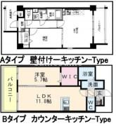 プロニティ空港前の間取り
