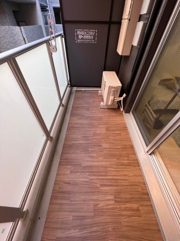 アドバンス上町台シュタットのバルコニー