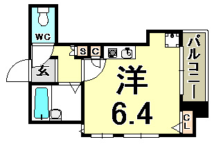 マンションマイウェイの間取り