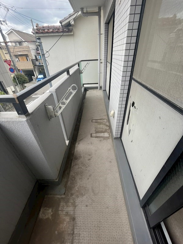 ロイヤル神戸池田広町のバルコニー