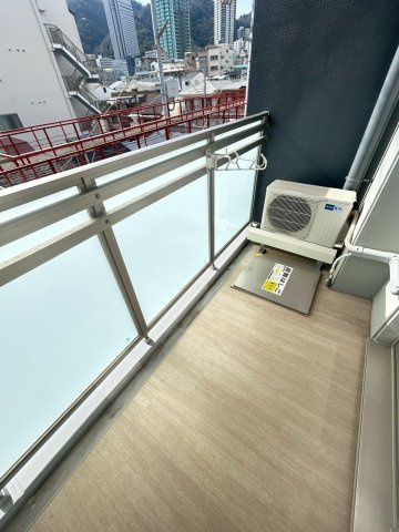 神戸国香通Futurのバルコニー