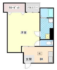 大阪ハウス本館の間取り