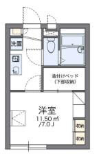 レオパレス清流の間取り
