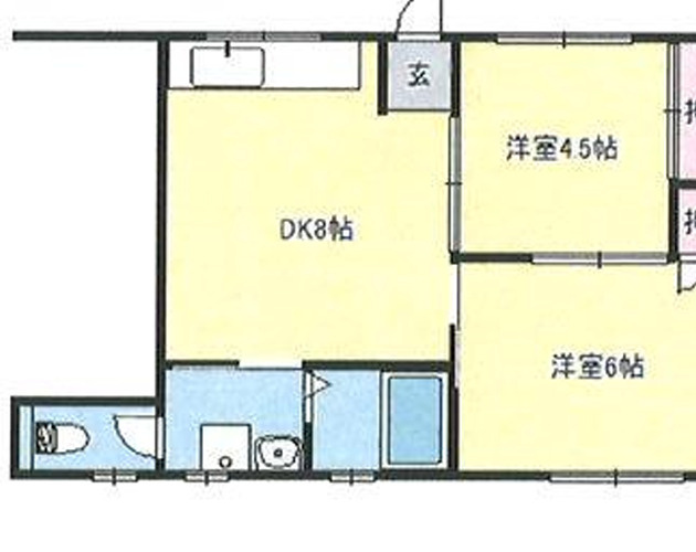 青木ビルの間取り