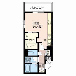 オレンジテラスの間取り