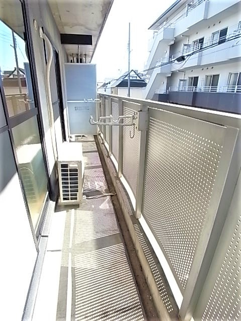 メインリバー住吉川のバルコニー