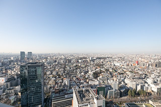 パークコート渋谷ザタワーの展望