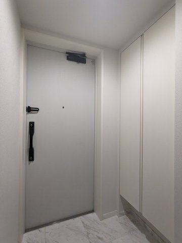 プレミスト渋谷宮益坂の玄関|収納もある玄関です
