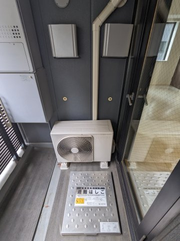 プレミスト渋谷宮益坂のバルコニー|広々としたバルコニーです