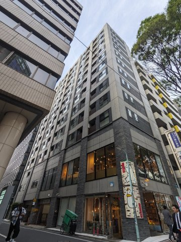 プレミスト渋谷宮益坂の外観|外観は落ち着いています
