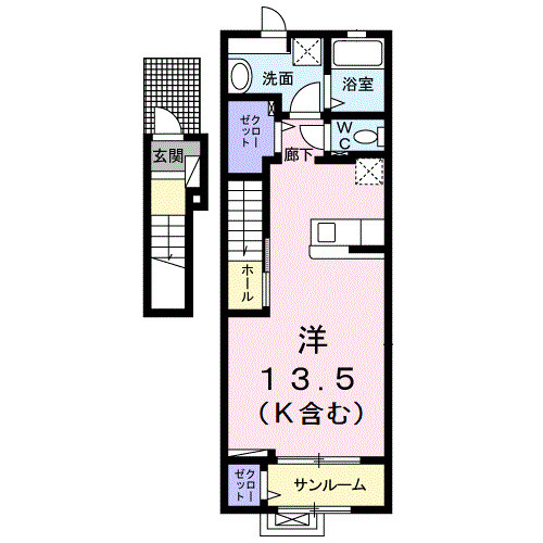 アザレアＥａｓｔの間取り