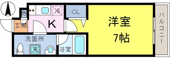 レアライズ新小岩の間取り