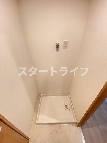 大阪市淀川区東三国２丁目の賃貸マンションの洗面所
