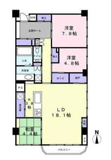 【間取り】 | シャトー小金井