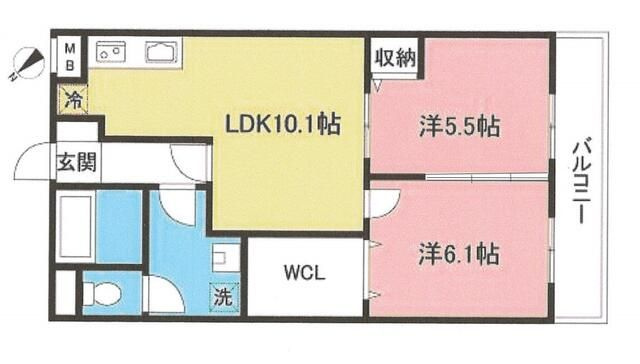 【間取り】 | リバーサイド大澤