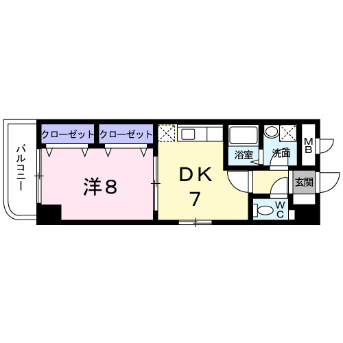 【間取り】 | エルマーノ下到津