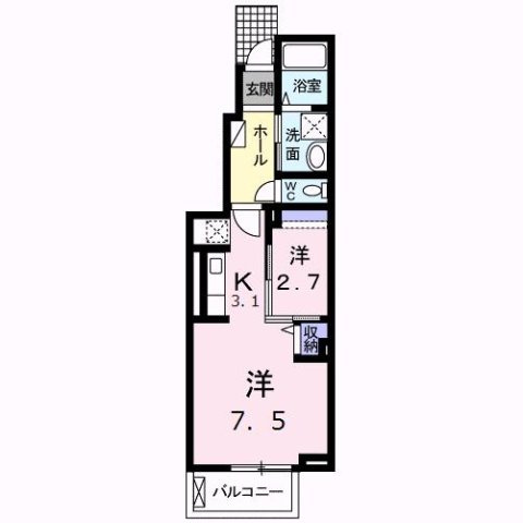 【間取り】 | プランドール　セゾンⅠ