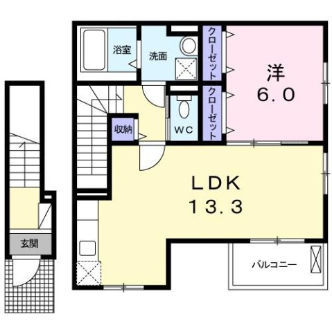 レイワ　峯澤の間取り