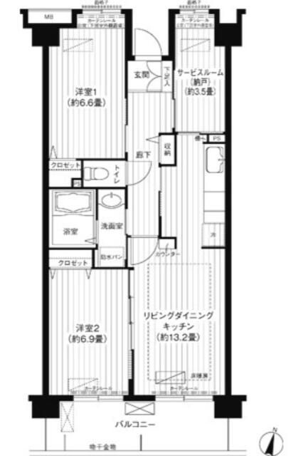 コーポレート東戸塚