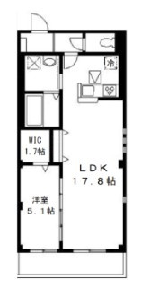 パークサイド広尾 の間取り