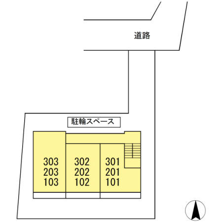 ヴェール・ヴィラの区画図