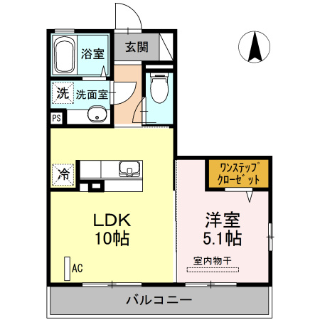 ヴェール・ヴィラの間取り