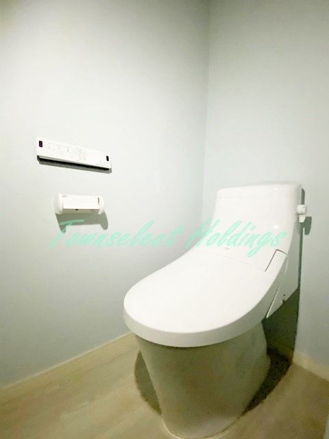 藤沢市本町２丁目のアパートのトイレ|清潔感のあるトイレです