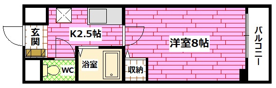 グランドール宮の町の間取り