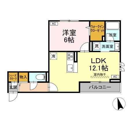 レジデンス オークリーフの間取り