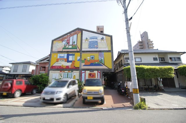 新堀ハイツ Ⅱのエントランス