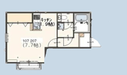 シェルムの間取り
