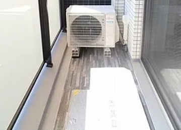 ブラウ南池袋のバルコニー