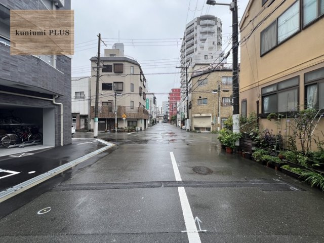 大阪市都島区中野町4丁目の前面道路含む現地写真