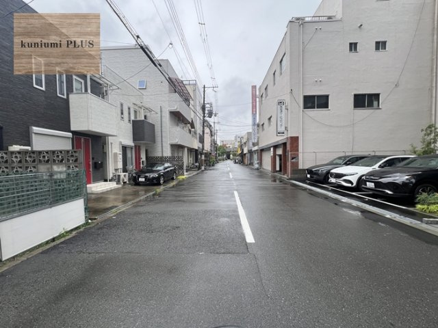 大阪市都島区中野町4丁目の前面道路含む現地写真