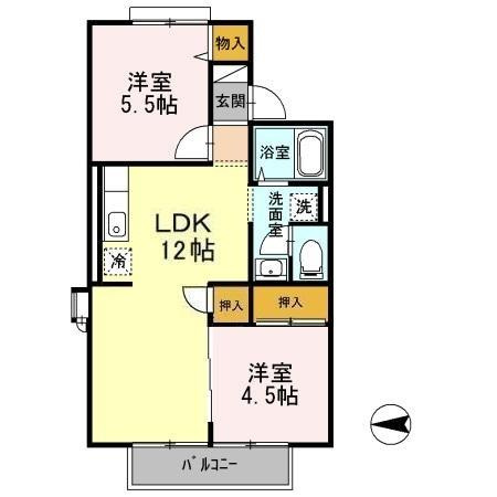 【間取り】 | クレスト・シティー・ビュー