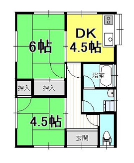 【間取り】 | 西長戸町　一戸建