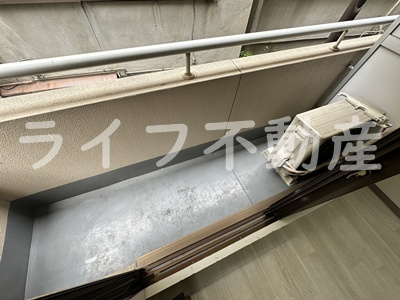メゾン若江のバルコニー|バルコニー付きです