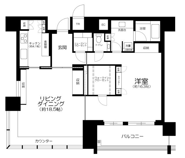 【間取り】 | THE ROPPONGI TOKYO