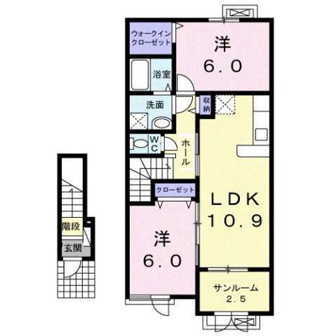 セレノⅡの間取り