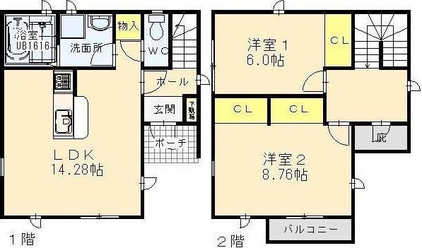 【間取り】 | フルール