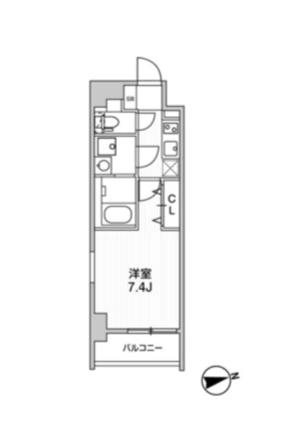 ブラウ南池袋の間取り