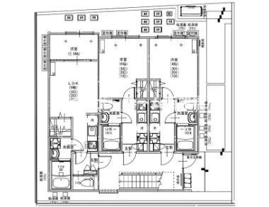 KEIAI RESIDENCE北習志野Ⅳの区画図