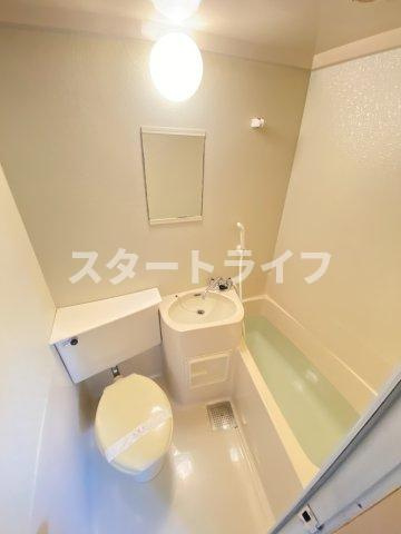 大阪市東淀川区西淡路１丁目の賃貸マンションの浴室