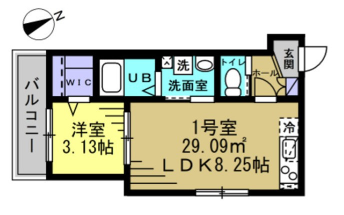 TUP津田沼の間取り
