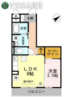 【間取り】 | 【D-room】F-グロワール　安城市御幸本町