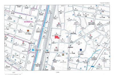 【地図】 | 松戸市馬橋中道南割　売地